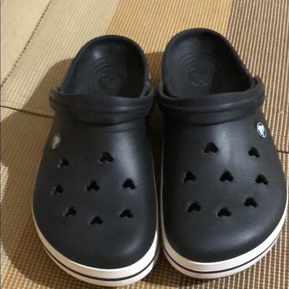 black mickey mouse crocs